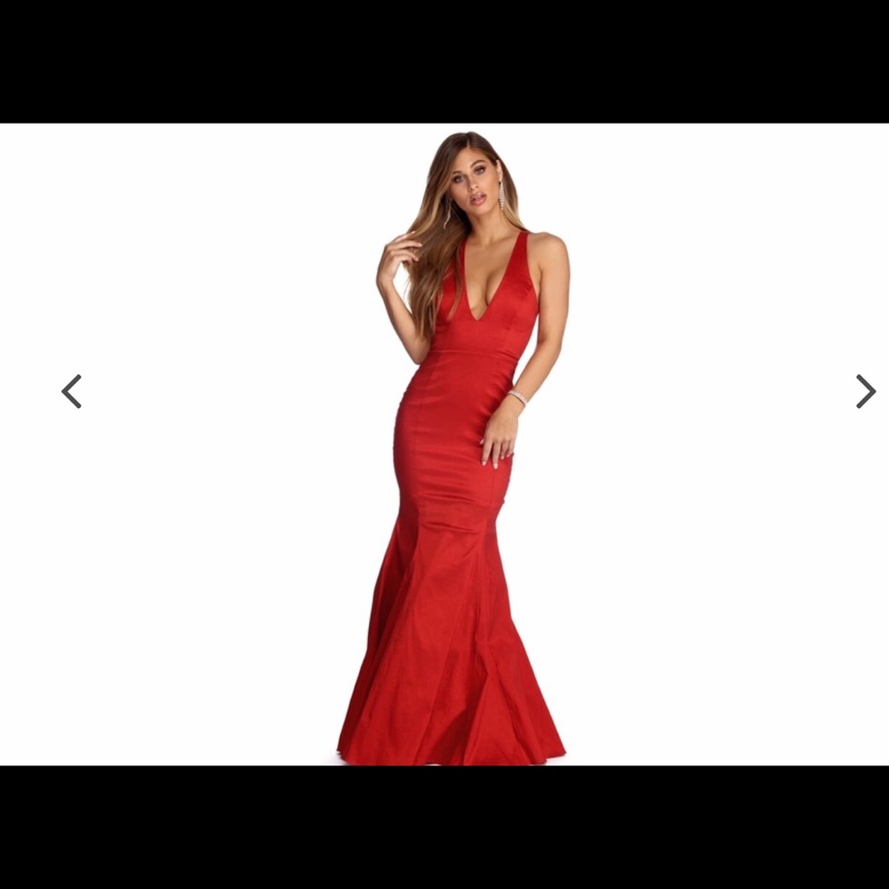 CORINE FORMAL TAFFETA MERMAID DRESS *available*